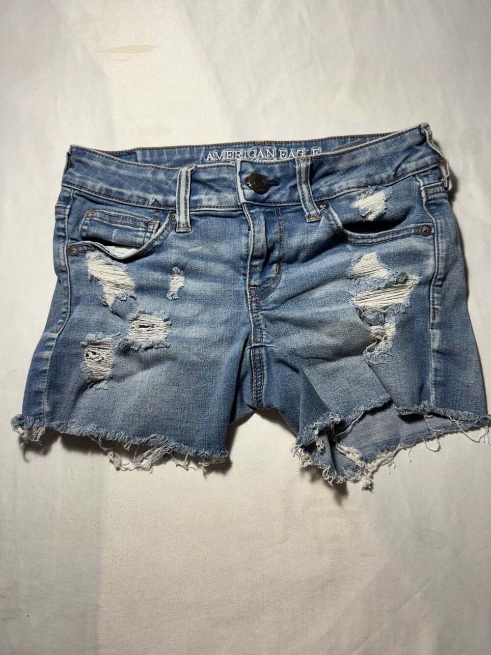 American Eagle Outfitters Denim Shorts Womens Cuttoff Distressed